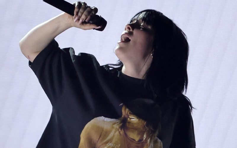 Billie Eilish Pays Tribute To Foo Fighters Drummer Taylor Hawkins In Grammys Performance