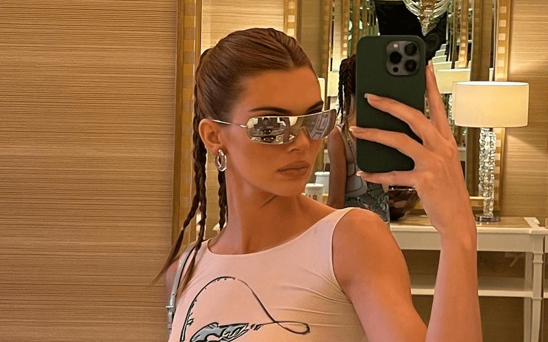 Fans Slam Kendall Jenner For Showing Off In $1.2k Dress Before Coachella