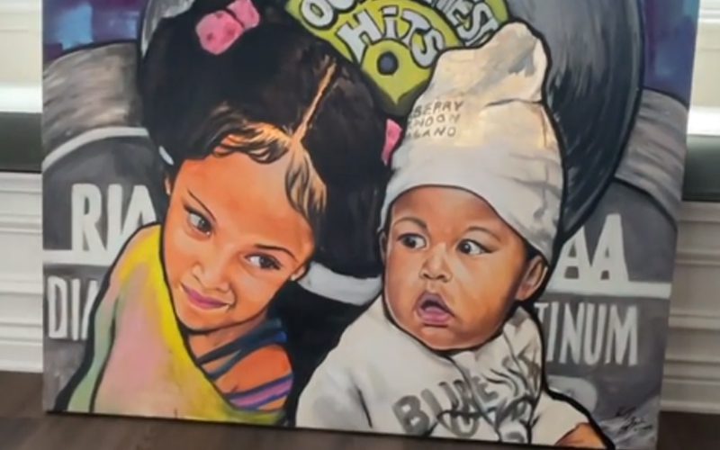 Nicki Minaj Shares Incredible Portrait She Received From Foxy Brown