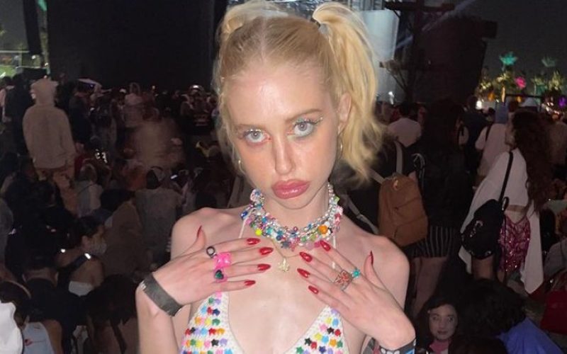 Euphoria Star Chloe Cherry Shows Off Big With Skimpy Coachella Outfit Choice