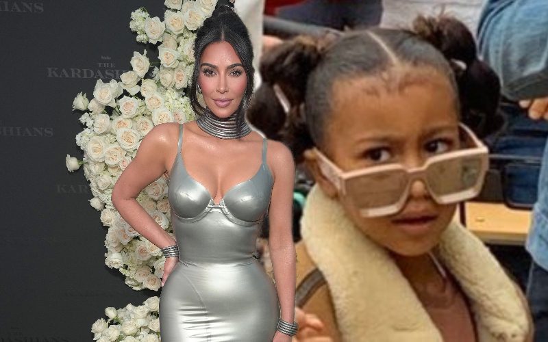 Kim Kardashian Says North West Will Judge Her Silver Dress From Hulu Premiere