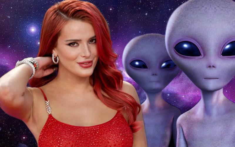 Bella Thorne Inviting Aliens To Her Coachella Party