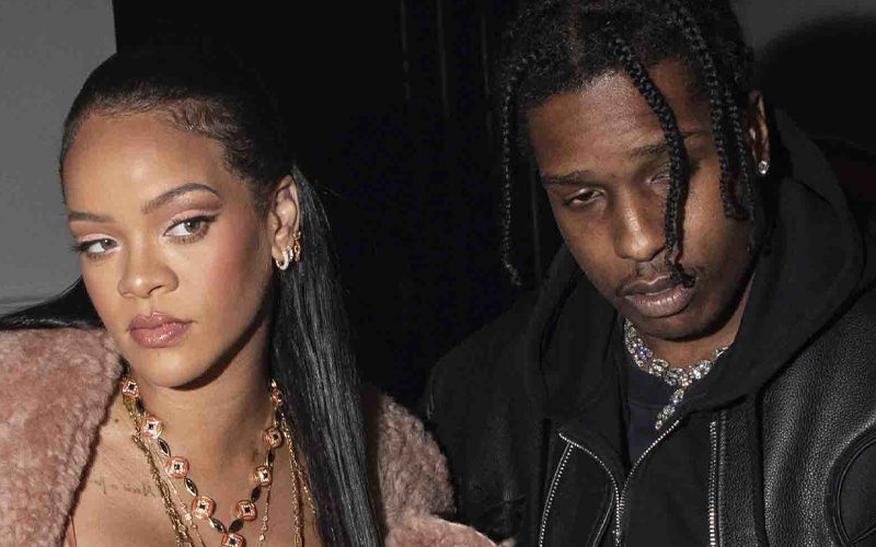 Rihanna Focusing On Staying Calm Following A$AP Rocky’s Arrest