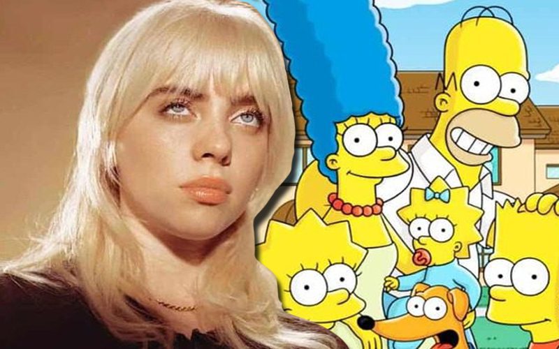 Billie Eilish Appearing With The Simpsons In Special Short Episode
