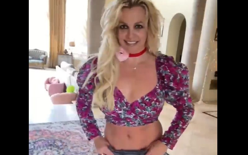 Britney Spears Shows Off Her ‘Small Belly’ After Pregnancy Reveal