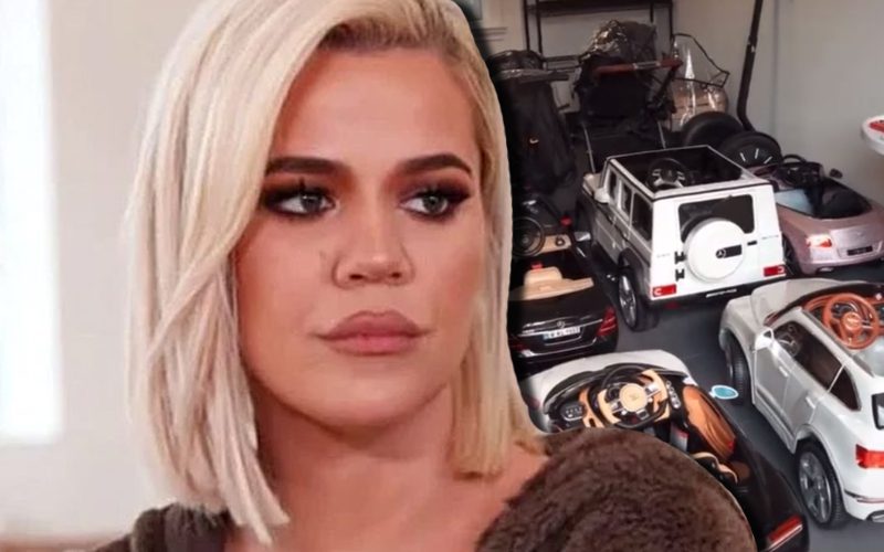 Khloe Kardashian Blasted Over Having Luxury Parking Garage For Daughter True