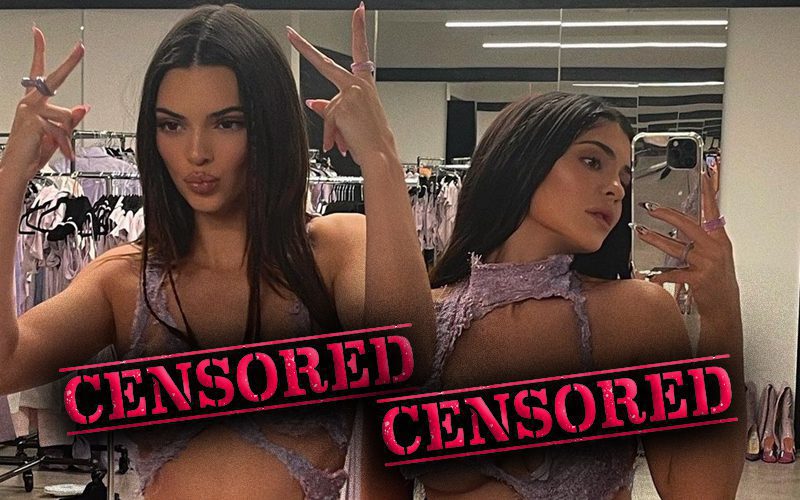 Kendall Jenner & Kylie Jenner Drop Insanely Sultry Photos To Plug New Venture