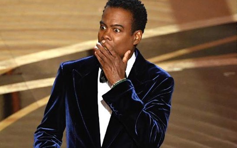 Chris Rock Trolled For Not Slapping Will Smith Back At The Oscars