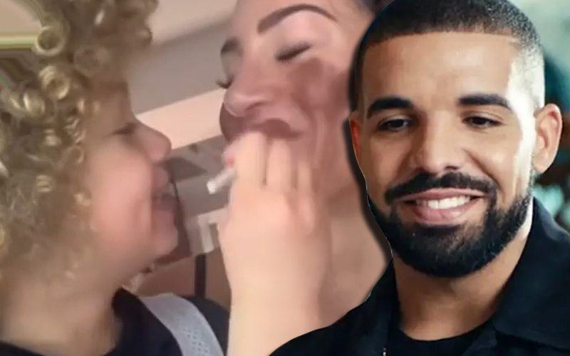 Drake’s Son Helps His Mom Sophie Brussaux With Her Makeup In Adorable Video