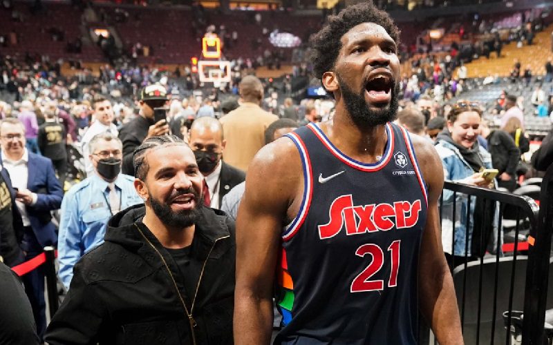 Joel Embiid Tells Drake He’s Coming For A Sweep After Sixers Down Raptors
