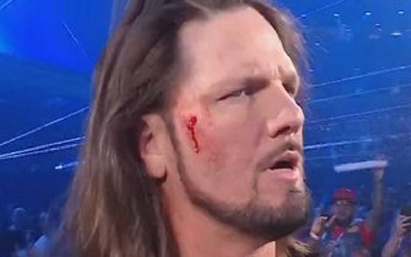 WWE Made Certain Nobody Else Injured Themselves On The WrestleMania Set After AJ Styles