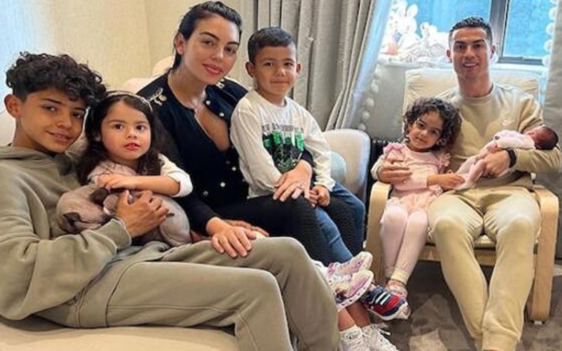 Cristiano Ronaldo & Georgina Rodríguez Back Home With Baby Girl After Baby Son’s Passing