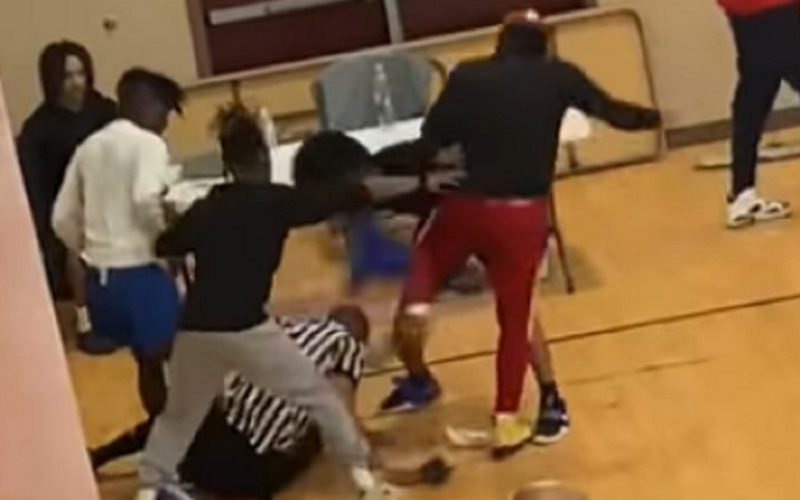 Youth Basketball Players Brutally Attack Referee After Game