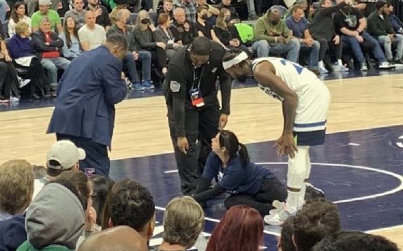 NBA Game Stopped After Protestor Glues Themself To Court