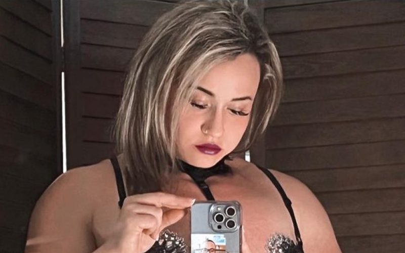 Jordynne Grace Wishes She Could Live In Smoking Hot Sheer Lingerie