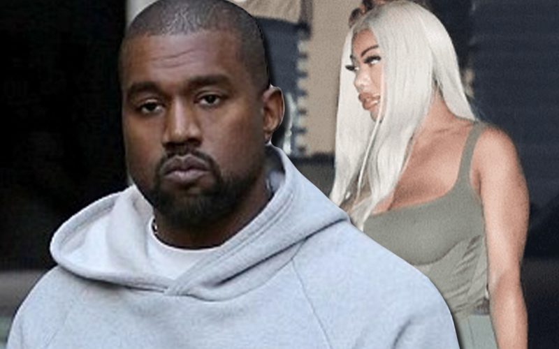 Kanye West Spotted On Dinner Date With Mystery Woman