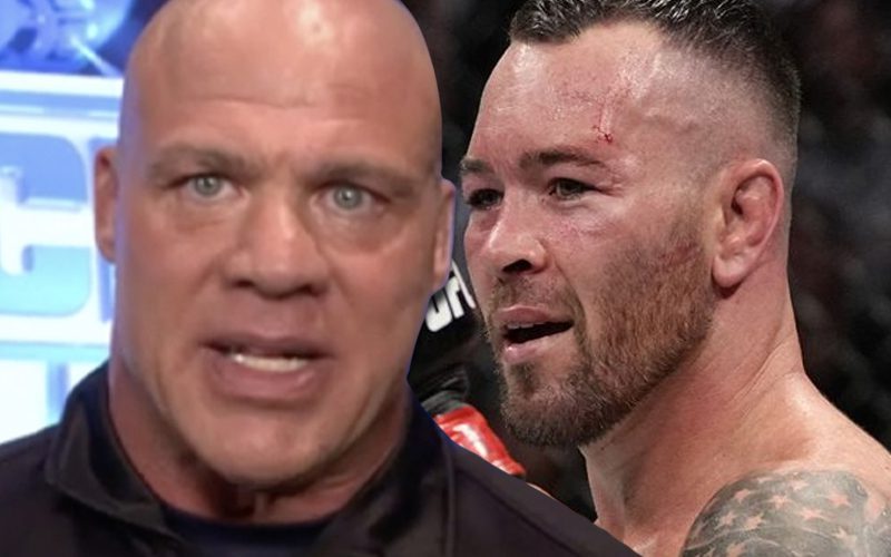 Kurt Angle Didn’t Know Who Colby Covington Was When He Asked Permission To Use His Entrance Theme