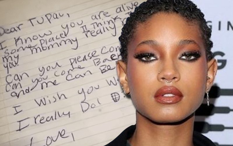 Willow Smith Wrote Tupac Shakur A Letter Years Ago For Jada Pinkett Smith