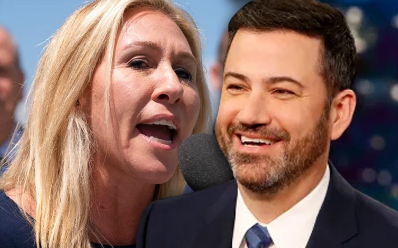 Marjorie Taylor Greene Reports Jimmy Kimmel To Capitol Police For Joking About Will Smith Slapping Her