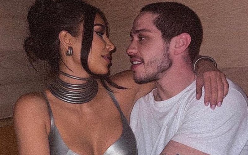 Kim Kardashian Claims She Didn’t Photoshop Pete Davidson’s Face In Thirsty Instagram Pics
