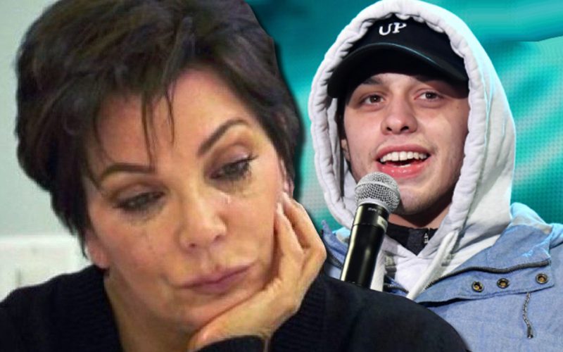 Kris Jenner Was Initially Concerned About Kim Kardashian Dating Pete Davidson