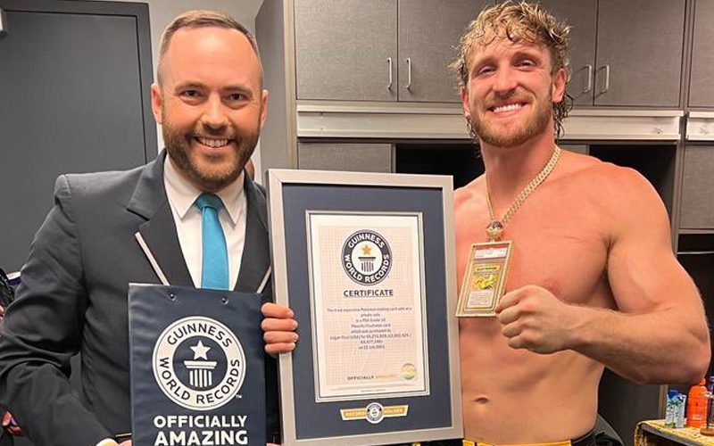 Logan Paul Sets Guinness World Record With Rare Pokémon Card Purchase