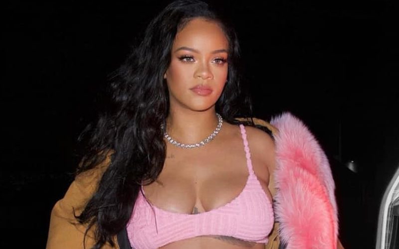 Rihanna Is Trying To Relax For The Baby After ASAP Rocky’s Arrest