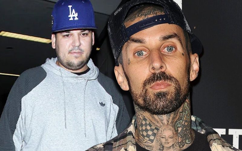 Rob Kardashian Excited To Have ‘Another Brother’ In Travis Barker