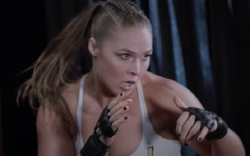 Ronda Rousey Counts On Her Opponents To Get Through WWE Matches