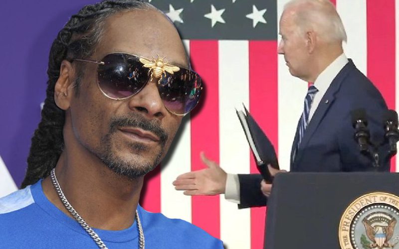 Snoop Dogg Drags Joe Biden After Handshake Flub