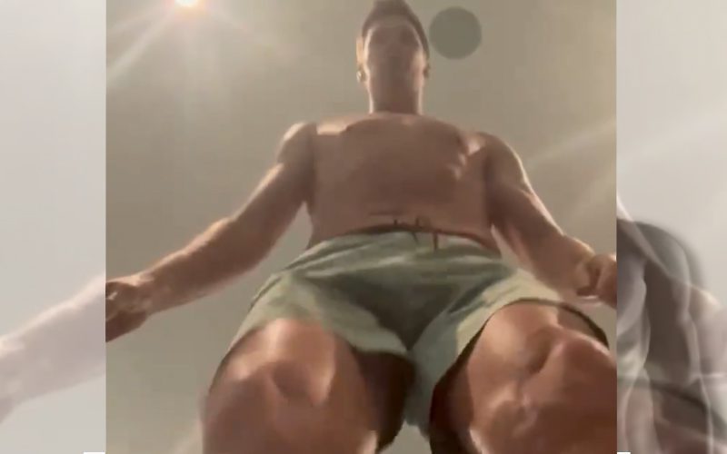 Tom Brady Shows Off Big In Shirtless Gym Video
