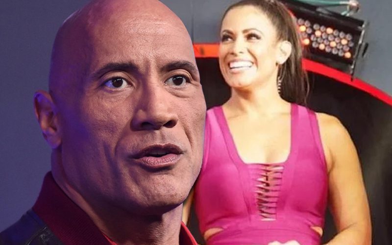 The Rock Thanked Dasha Gonzalez For Representing Wrestling On Titan Games
