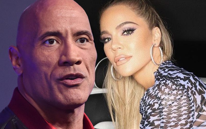 Khloe Kardashian Reacts To The Rock’s Interaction With Her Wax Figure