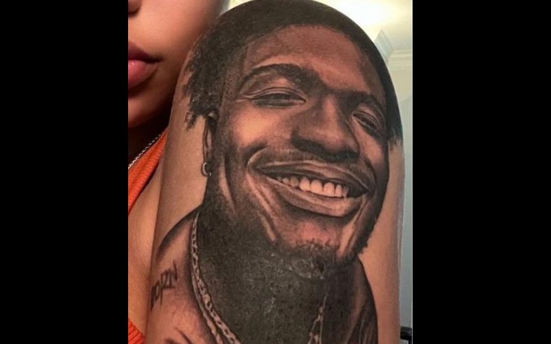 Dwayne Haskins’ Wife Kalabrya Gets Photorealistic Tattoo In His Memory