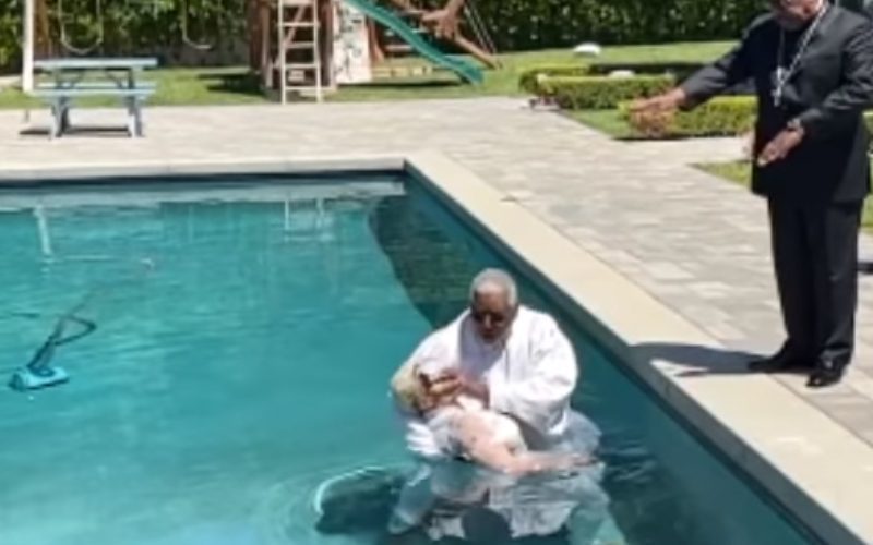 Blac Chyna Was Baptized In Her Pool Days After Assaulting Woman