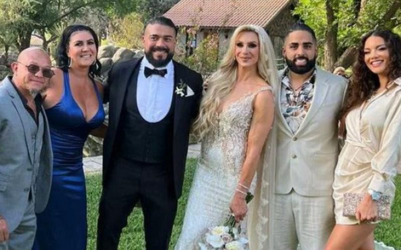 Charlotte Flair & Andrade El Idolo Get Married