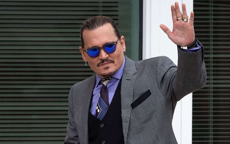 Johnny Depp Chilling In Europe During Break From Amber Heard Trial