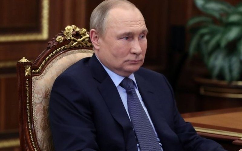 Russian TV Hacked With Anti-War Message Ahead Of Vladimir Putin Speech