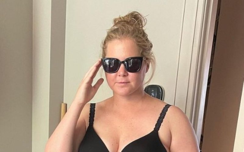 Amy Schumer Rocks Figure-Hugging Corset After Getting Liposuction