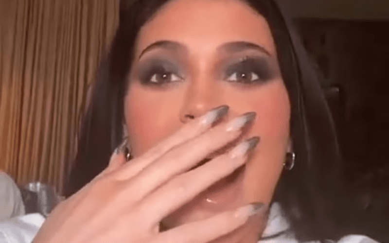 Kylie Jenner’s Makeup Artist Smudges Eyeshadow On Her Nose