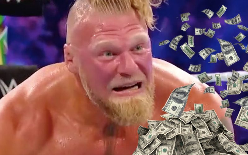 Brock Lesnar Was Furious About $250k Payday To Wrestle One Match