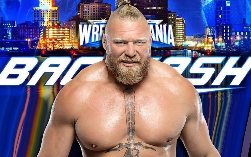WWE Falsely Advertised Brock Lesnar For WrestleMania Backlash