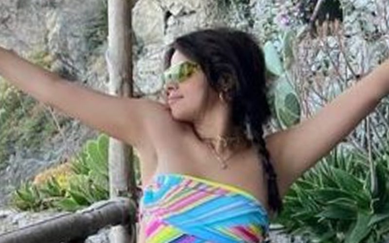 Camila Cabello Stuns In Colorful Bikini While On Vacation In Italy