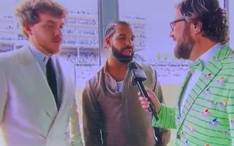 Drake Gives Drunk Interview At The Kentucky Derby