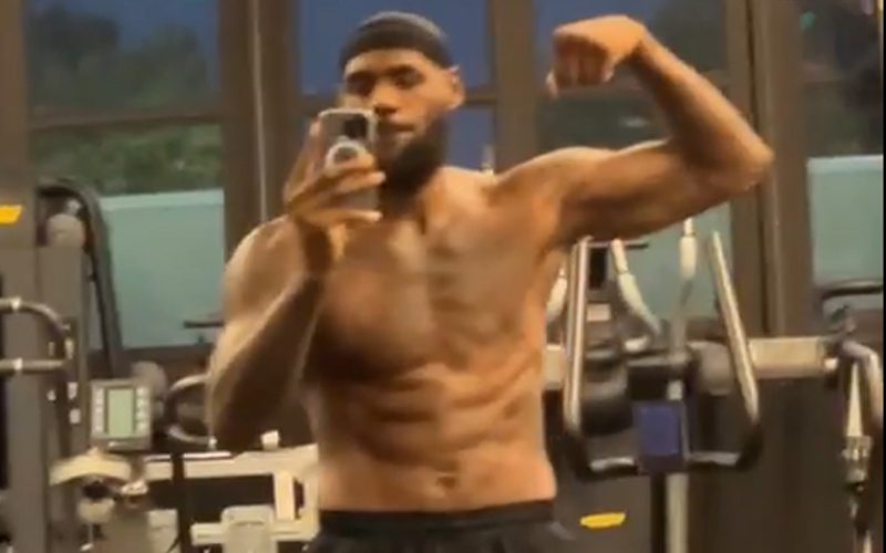 LeBron James Goes Hard In The Gym At 5 AM To Send Haters A Message