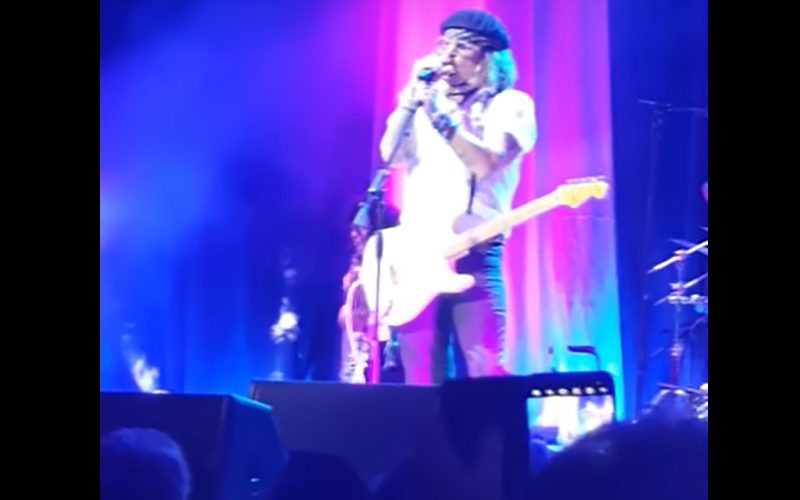 Johnny Depp Plays Rock Show In UK While Waiting For Amber Heard Trial Verdict