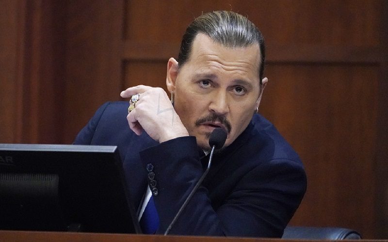 Woman Yells Johnny Depp Is Her Baby Daddy During Amber Heard Trial