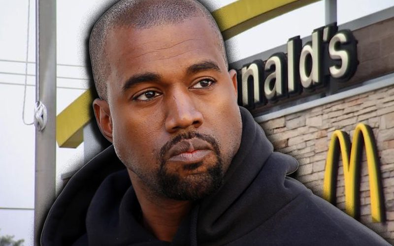Kanye West Breaks Instagram Silence To Drop McDonald’s Tease
