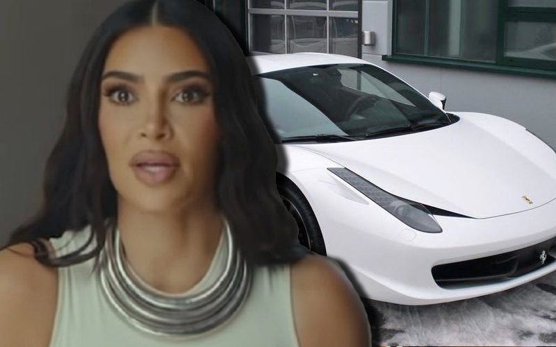 Kim Kardashian Is Not Allowed To Own Certain Models Of Ferraris