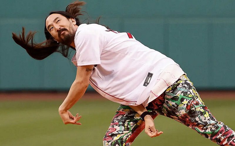 Steve Aoki Epically Botches First Pitch At Boston Red Sox Game